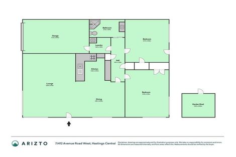 Photo of property in 7/412 Avenue Road West, Hastings, 4122