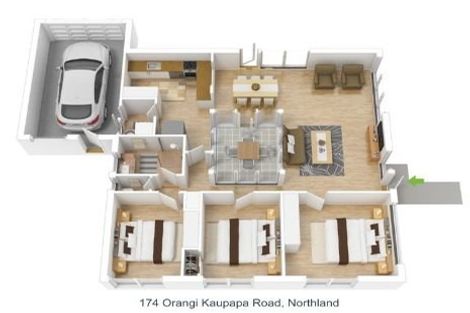 Photo of property in 174 Orangi Kaupapa Road, Northland, Wellington, 6012