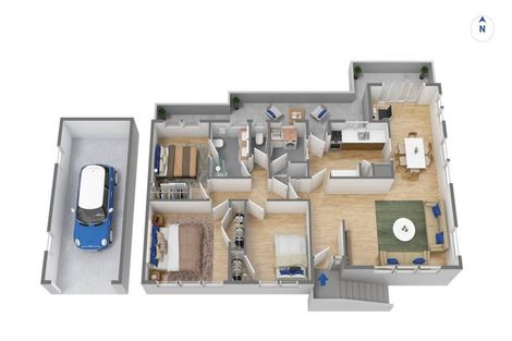 Photo of property in 1 Segedin Place, Glenfield, Auckland, 0629