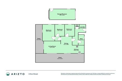 Photo of property in 4 Kiwi Street, Whanganui East, Whanganui, 4500