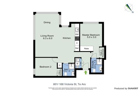 Photo of property in Vsp South, 801/168u Victoria Street, Te Aro, Wellington, 6011