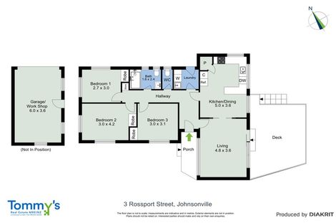 Photo of property in 3 Rossport Street, Johnsonville, Wellington, 6037