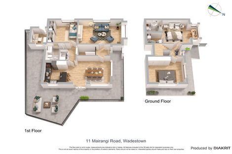 Photo of property in 11 Mairangi Road, Wadestown, Wellington, 6012