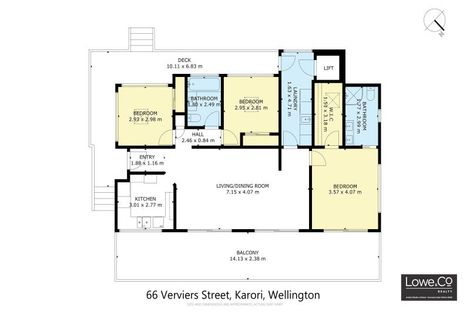 Photo of property in 66 Verviers Street, Karori, Wellington, 6012