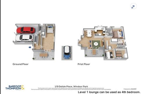 Photo of property in 1/9 Delisle Place, Windsor Park, Auckland, 0632