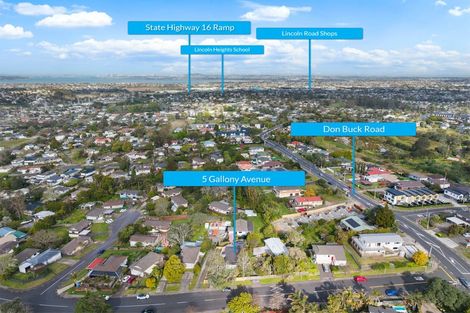 Photo of property in 5 Gallony Avenue, Massey, Auckland, 0614