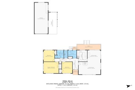 Photo of property in 123 Muir Avenue, Mangere Bridge, Auckland, 2022