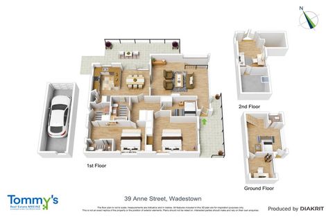 Photo of property in 39 Anne Street, Wadestown, Wellington, 6012