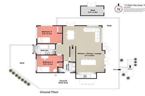 Photo of property in 74 Otitori Bay Road, Titirangi, Auckland, 0604