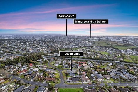 Photo of property in 1 Leven Lane, Totara Heights, Auckland, 2105