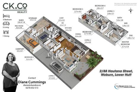 Photo of property in 2/88 Hautana Street, Woburn, Lower Hutt, 5010