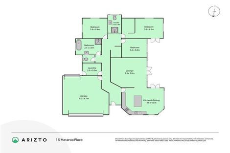 Photo of property in 15 Mataroa Place, Parklands, Christchurch, 8083