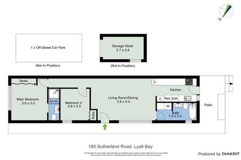 Photo of property in 180 Sutherland Road, Lyall Bay, Wellington, 6022