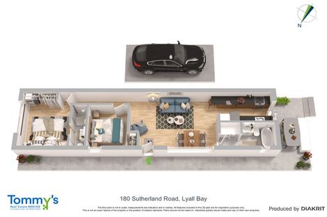 Photo of property in 180 Sutherland Road, Lyall Bay, Wellington, 6022