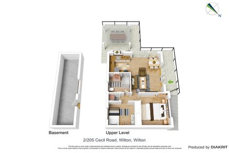 Photo of property in 205f2 Cecil Road, Wilton, Wellington, 6012