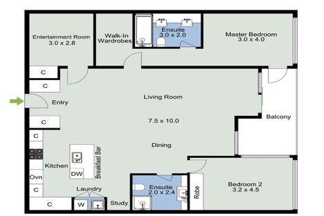Photo of property in 902/1u Market Lane, Wellington Central, Wellington, 6011