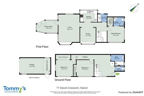 Photo of property in 17 David Crescent, Karori, Wellington, 6012
