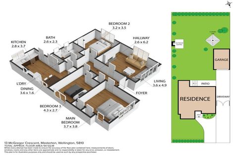 Photo of property in 13 Mcgregor Crescent, Masterton, 5810