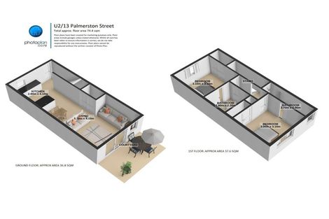 Photo of property in 13u2 Palmerston Street, Hamilton Central, Hamilton, 3204