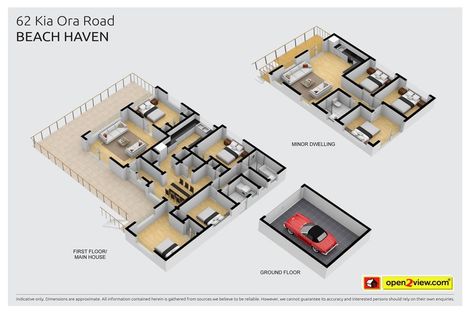 Photo of property in 62 Kia Ora Road, Beach Haven, Auckland, 0626