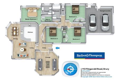 Photo of property in 113 Fitzgerald Road, Drury, 2577