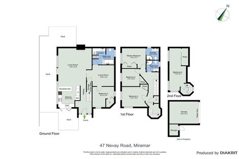 Photo of property in 47 Nevay Road, Miramar, Wellington, 6022