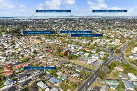 Photo of property in 21 Don Buck Road, Massey, Auckland, 0614