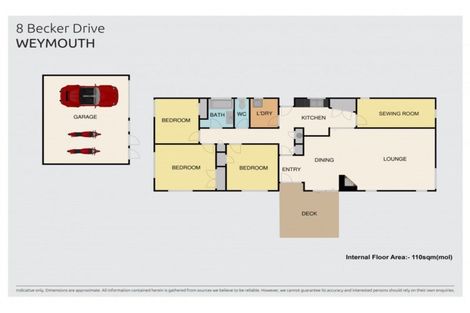 Photo of property in 8 Becker Drive, Weymouth, Auckland, 2103