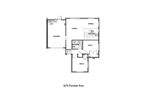 Photo of property in 2/11 Forster Avenue, Hillcrest, Hamilton, 3216