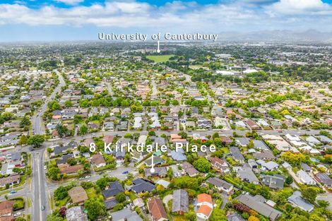 Photo of property in 8 Kirkdale Place, Avonhead, Christchurch, 8042
