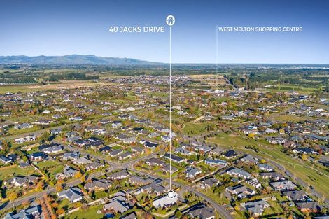 Photo of property in 40 Jacks Drive, West Melton, 7618