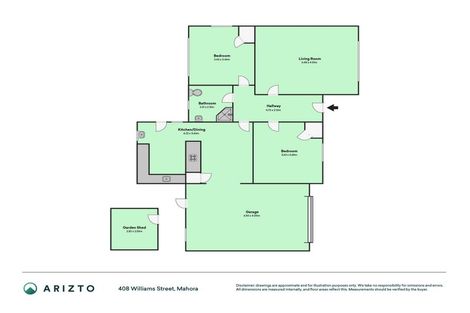 Photo of property in 408 Williams Street, Mahora, Hastings, 4120