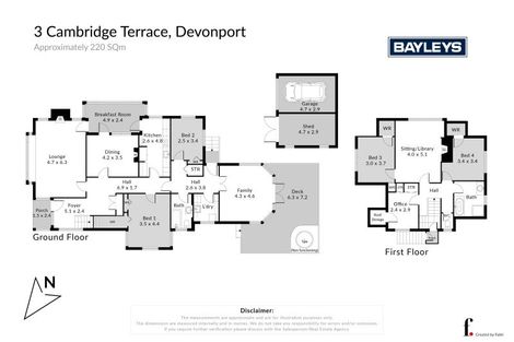 Photo of property in 3 Cambridge Terrace, Devonport, Auckland, 0624