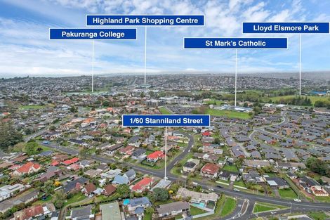 Photo of property in 1/60 Stanniland Street, Sunnyhills, Auckland, 2010