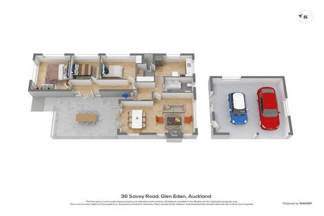 Photo of property in 36 Savoy Road, Glen Eden, Auckland, 0602