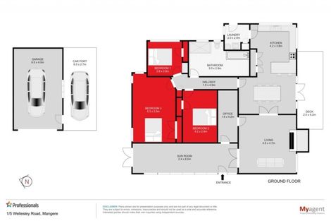 Photo of property in 1/5 Wellesley Road, Mangere Bridge, Auckland, 2022