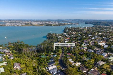 Photo of property in 32 Rosecamp Road, Beach Haven, Auckland, 0626