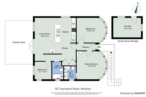 Photo of property in 92 Townsend Road, Miramar, Wellington, 6022