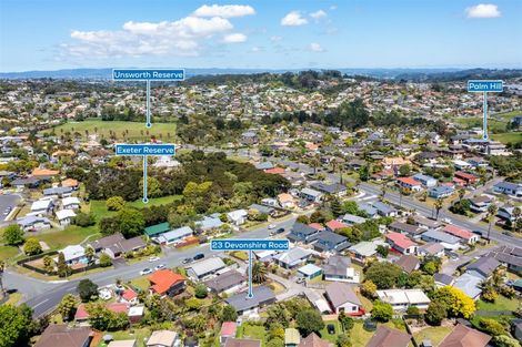 Photo of property in 23 Devonshire Road, Unsworth Heights, Auckland, 0632