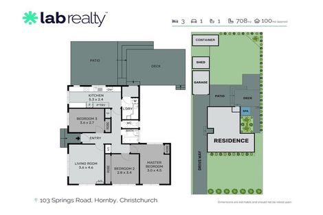 Photo of property in 103 Springs Road, Hornby, Christchurch, 8042