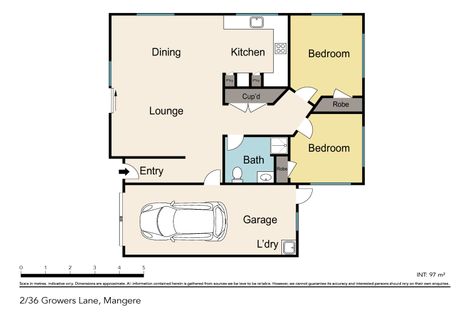 Photo of property in 2/36 Growers Lane, Mangere East, Auckland, 2024