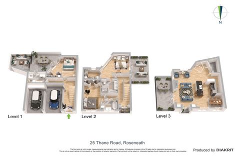 Photo of property in 25u1 Thane Road, Roseneath, Wellington, 6011