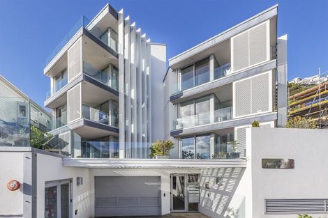 Photo of property in Alto Apartments, 2a/22 Telford Terrace, Oriental Bay, Wellington, 6011
