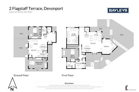 Photo of property in 2 Flagstaff Terrace, Devonport, Auckland, 0624