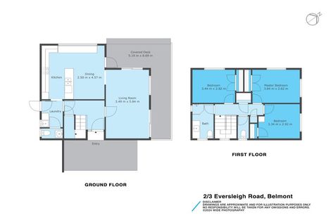Photo of property in 2/3 Eversleigh Road, Belmont, Auckland, 0622