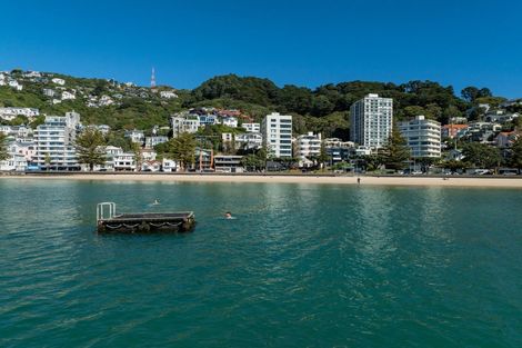 Photo of property in Broadwater Apartments, 214 Oriental Parade, Oriental Bay, Wellington, 6011