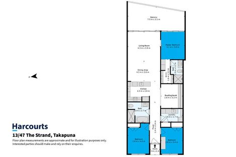 Photo of property in The Sands Apartments, 13/47 The Strand, Takapuna, Auckland, 0622
