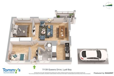 Photo of property in 139u7 Queens Drive, Lyall Bay, Wellington, 6022