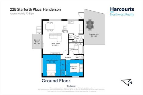 Photo of property in 2/22 Starforth Place, Henderson, Auckland, 0612