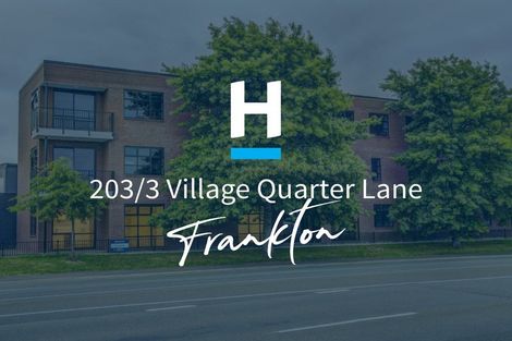Photo of property in 203/3 Village Quarter Lane, Frankton, Hamilton, 3204